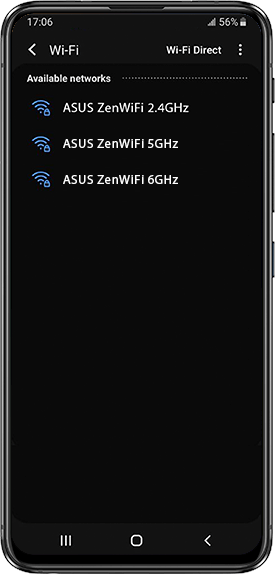 Flexible in your SSID setting for 2.4GHz, 5GHz and 6GHz networks