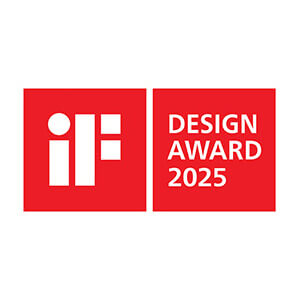 2025 iF Design Award winner logo.