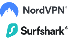 NordVPN icon/Surfshark icon