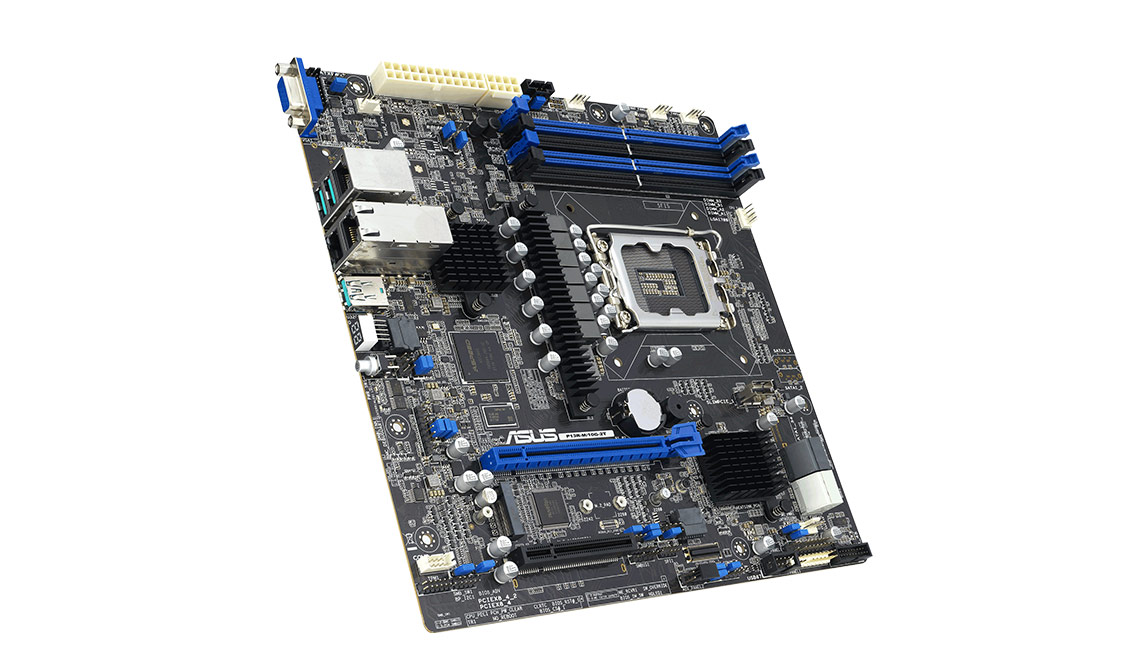 This is a line graph that helps people understand the locations of the key components on this motherboard