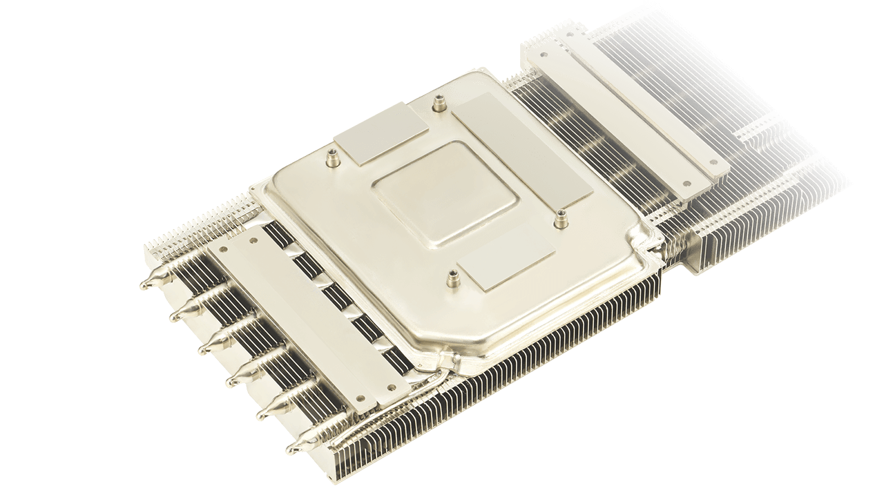 Prime RTX 5080 card Vapor Chamber Design