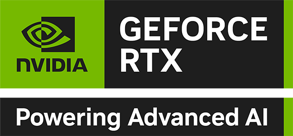 NVIDIA GEFORCE RTX LOGO, Powering Advanced AI