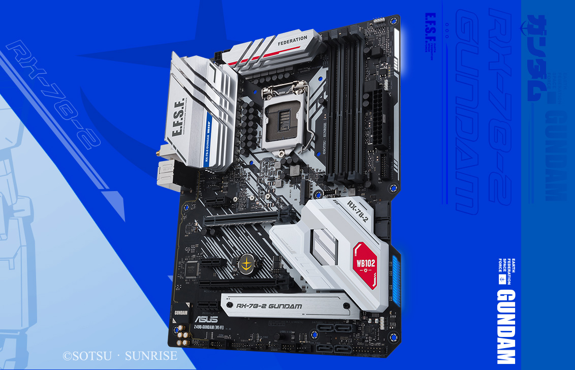 Z490 (WI-FI) GUNDAM EDITION｜Motherboards｜ASUS Global