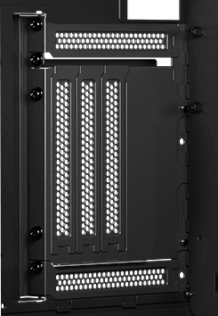 GT502 PLUS vertical graphics card mount slot