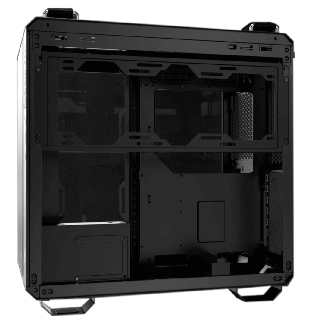 GT502 PLUS case support radiator in rear chamber