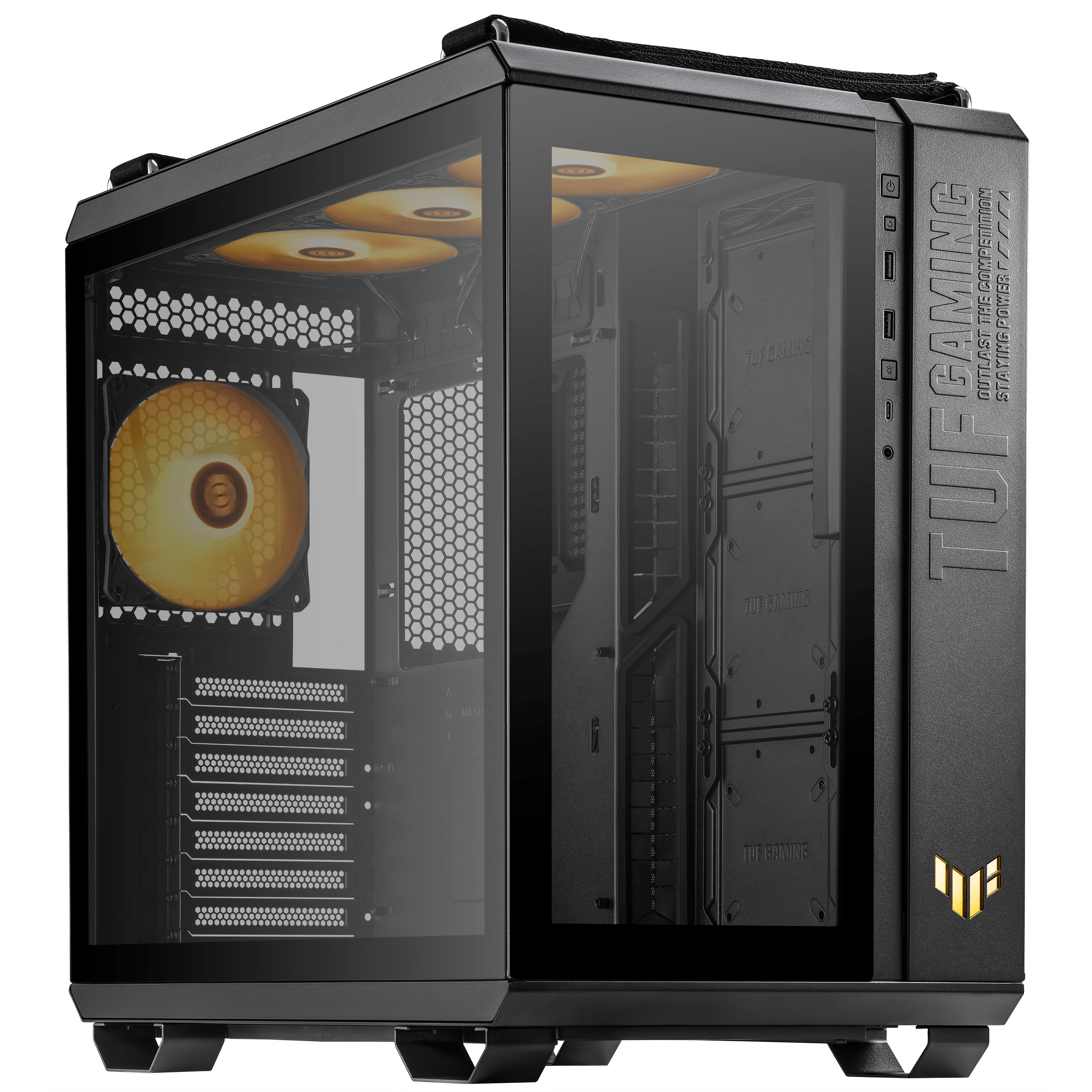 TUF Gaming GT502 PLUS case key visual