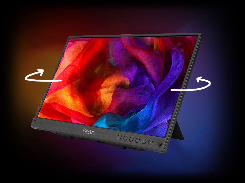 ProArt Display delivers realistic visuals.