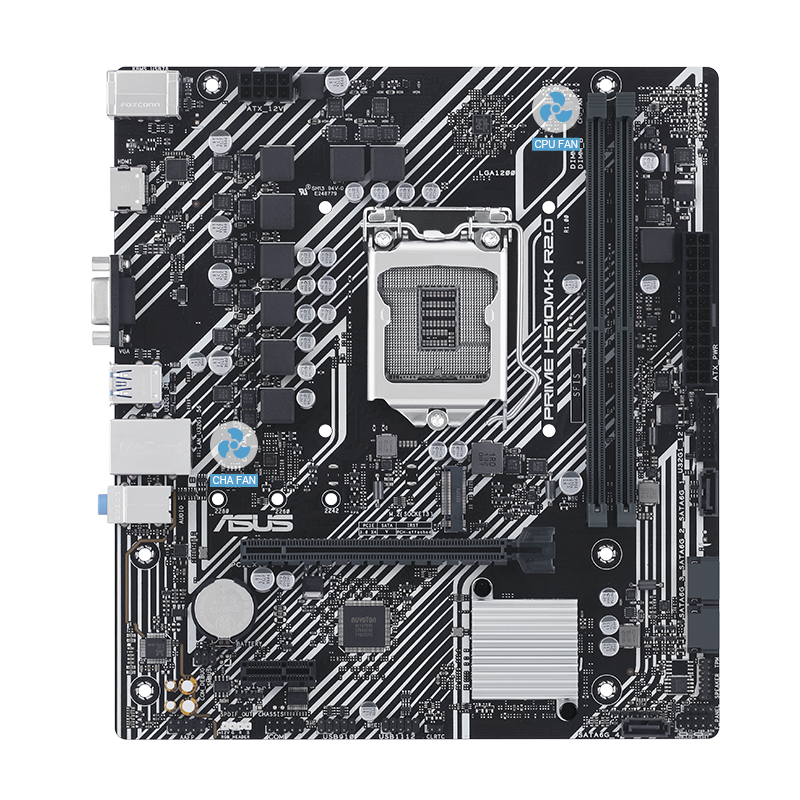 Prime motherboard with 4-Pin PWM/DC Fan image