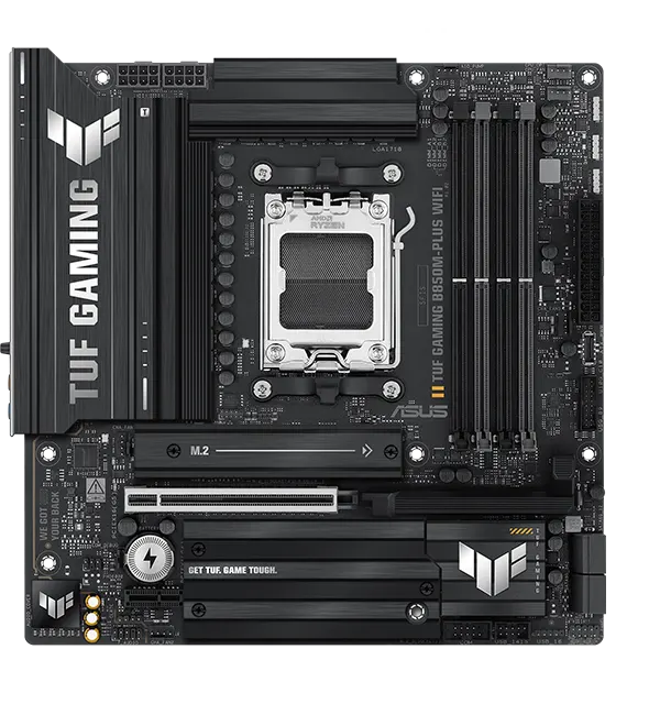 TUF Gaming motherboard front view