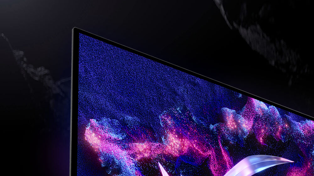 Image showing the thin profile of the XG27.