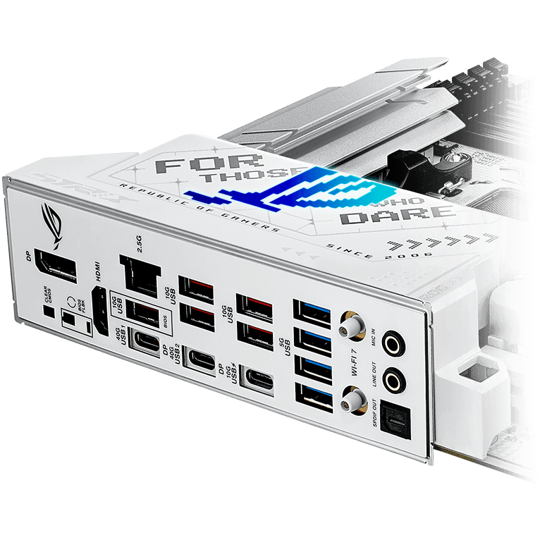 Strix X870-A 具有双 USB4<sup>®</sup> 接口