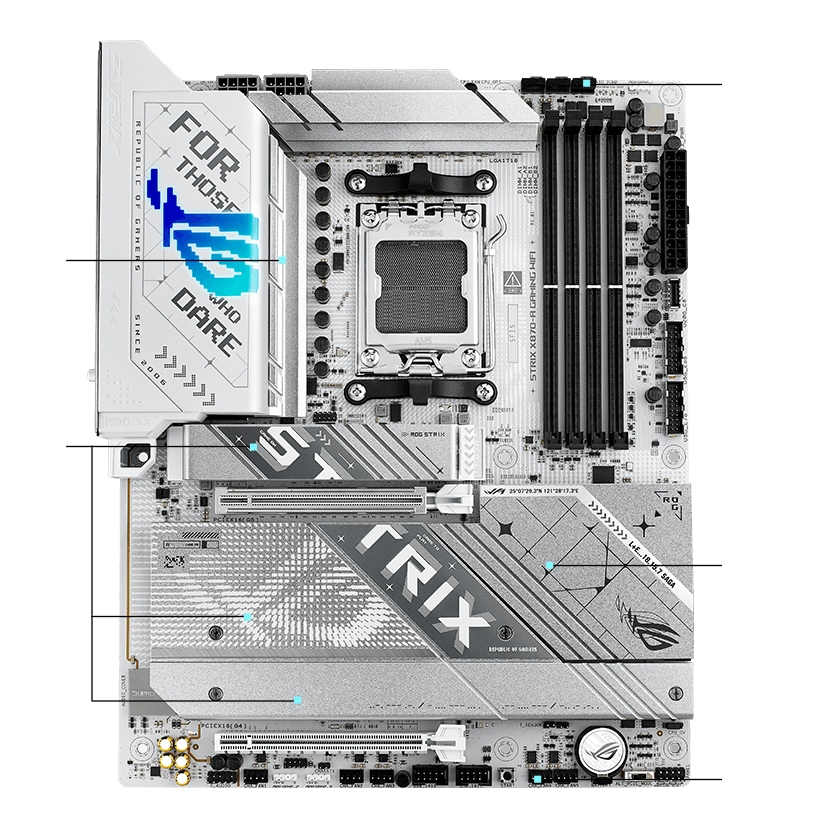 Strix X870-A 散热规格