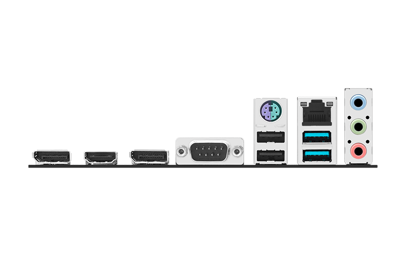 Stainless-Steel Back I/O