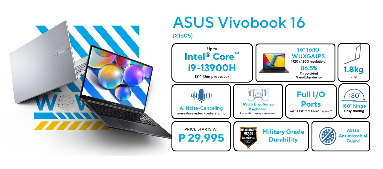 ASUS Vivobook 16 (X1605)