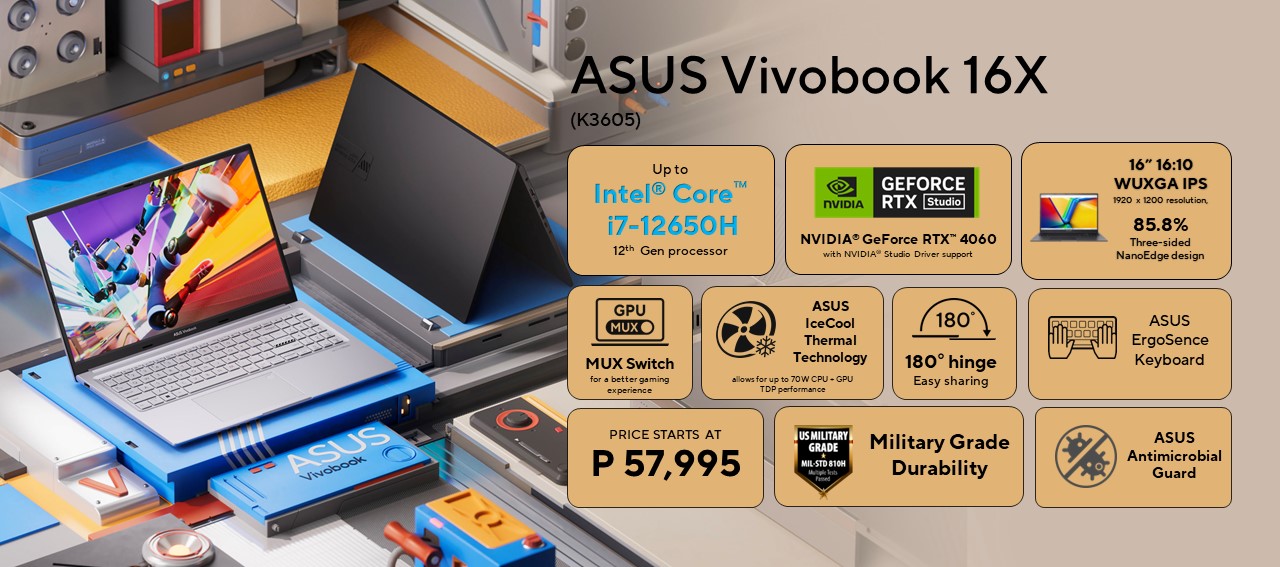 ASUS Vivobook 16X OLED (K3605)