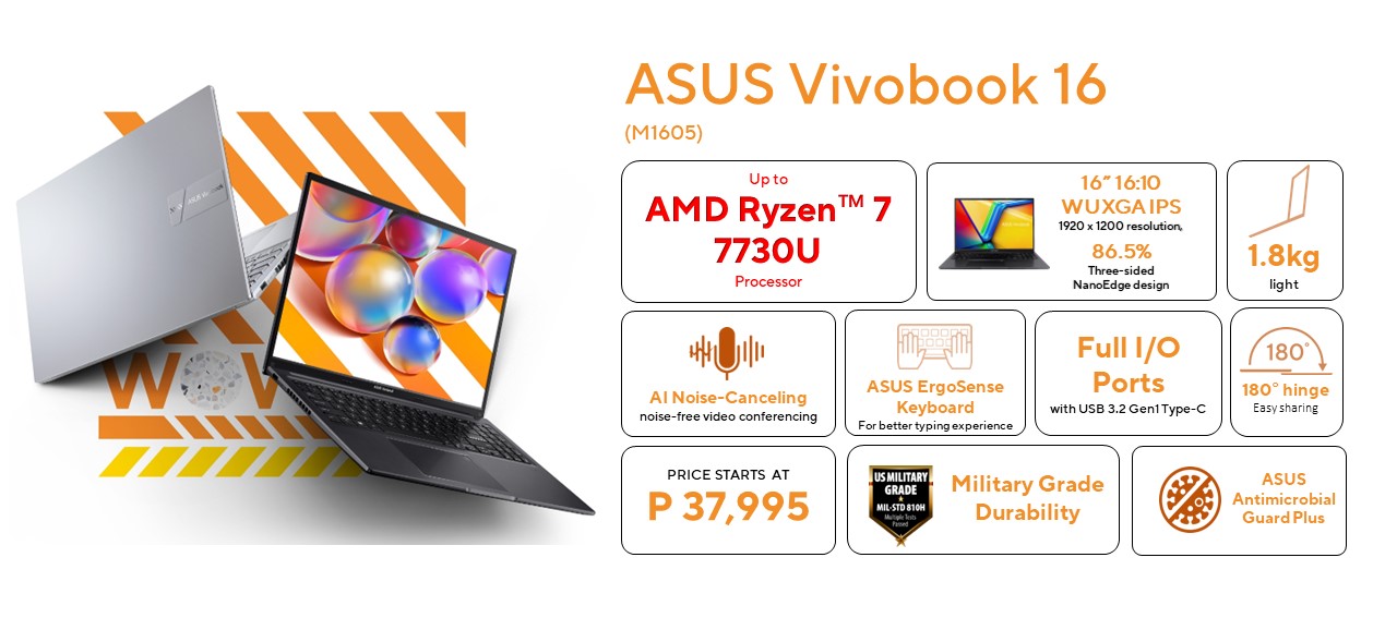 ASUS Vivobook 16 (M1605)