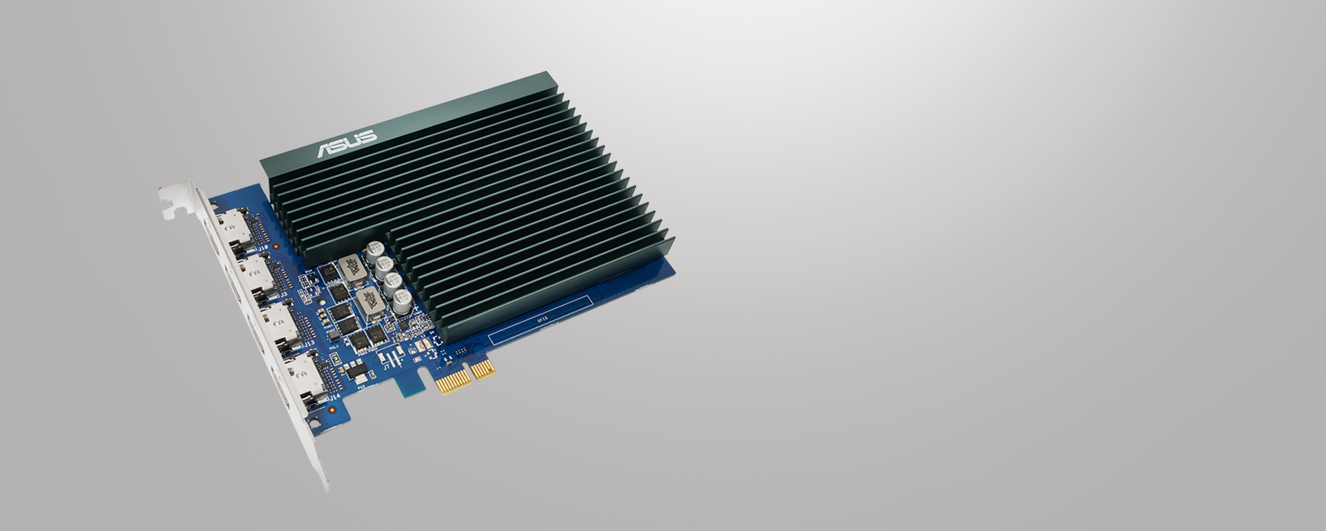 ASUS GeForce GT 730 Video Card for Silent HTPC Builds (with I/O Port  Brackets) GT730-SL-2GD5-BRK 
