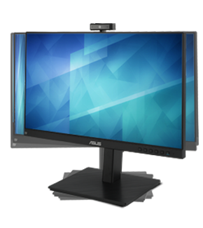 ASUS BE279QSK monitor can swivel 180° to the left and right