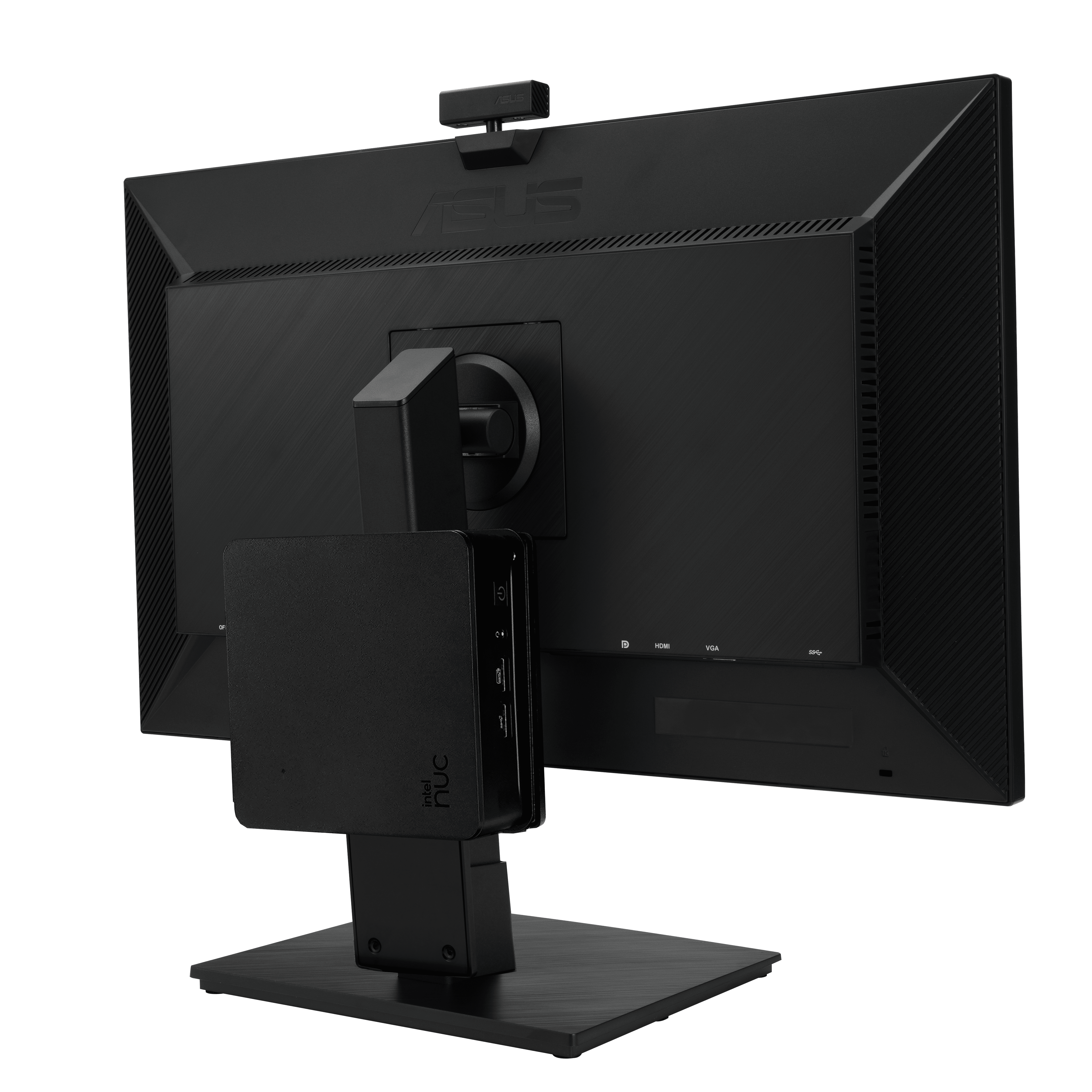 BE24EQSK is VESA-mountable, so it's easy to hang it on a wall or post.