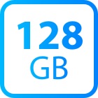 128 GB ECC memory logo