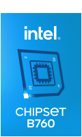 logo de Intel B760