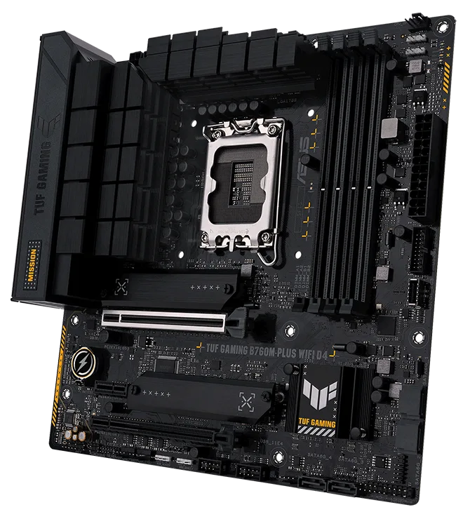 TUF Gaming motherboard’s photo