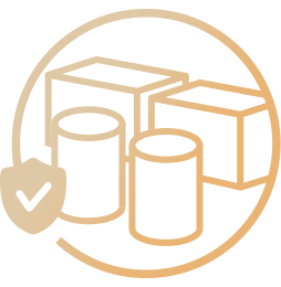 An icon showing chokes and capacitors
