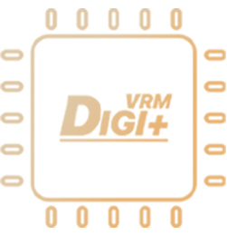 A chip with DIGI+ VRM written on it