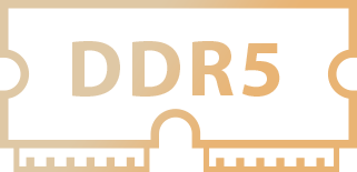 This is an icon representing DDR5.