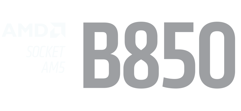 AMD B850 platform logo