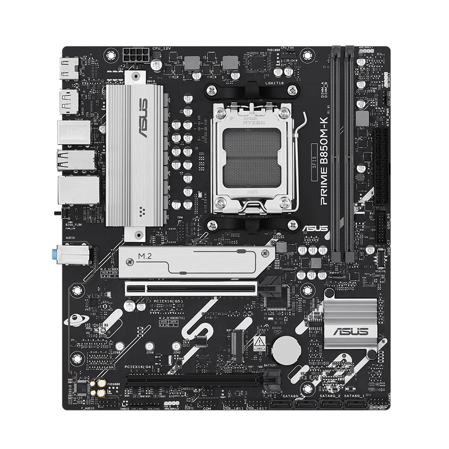 PRIME B850M-K-CSM front view.