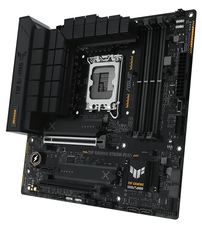 TUF Gaming motherboard’s photo