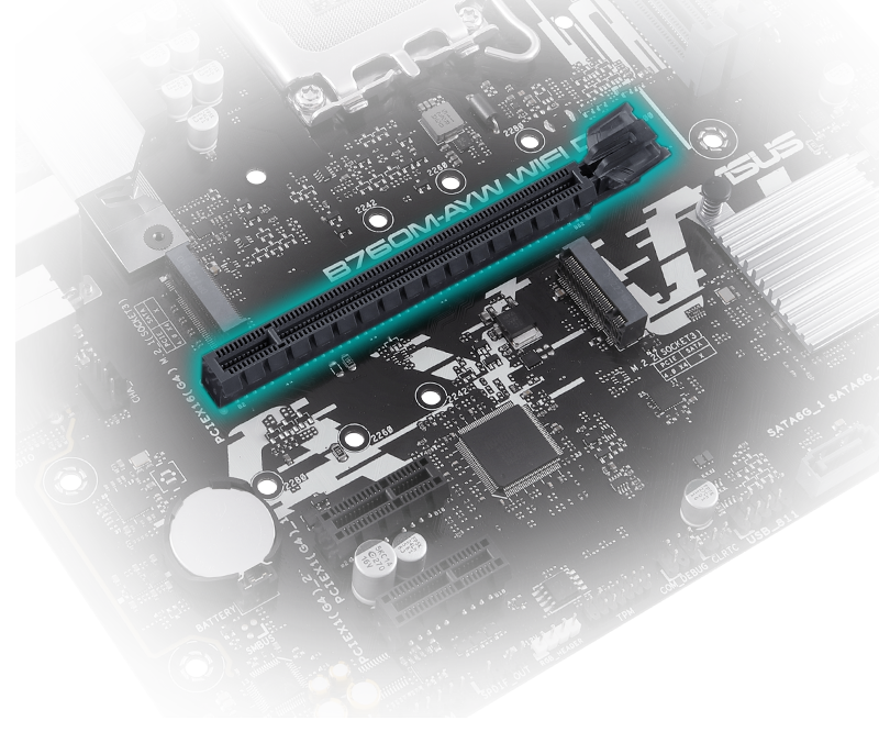 支援 PCIe 4.0 插槽