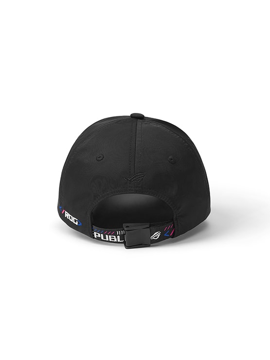 Rear view of ROG SLASH Classic Baseball Cap.