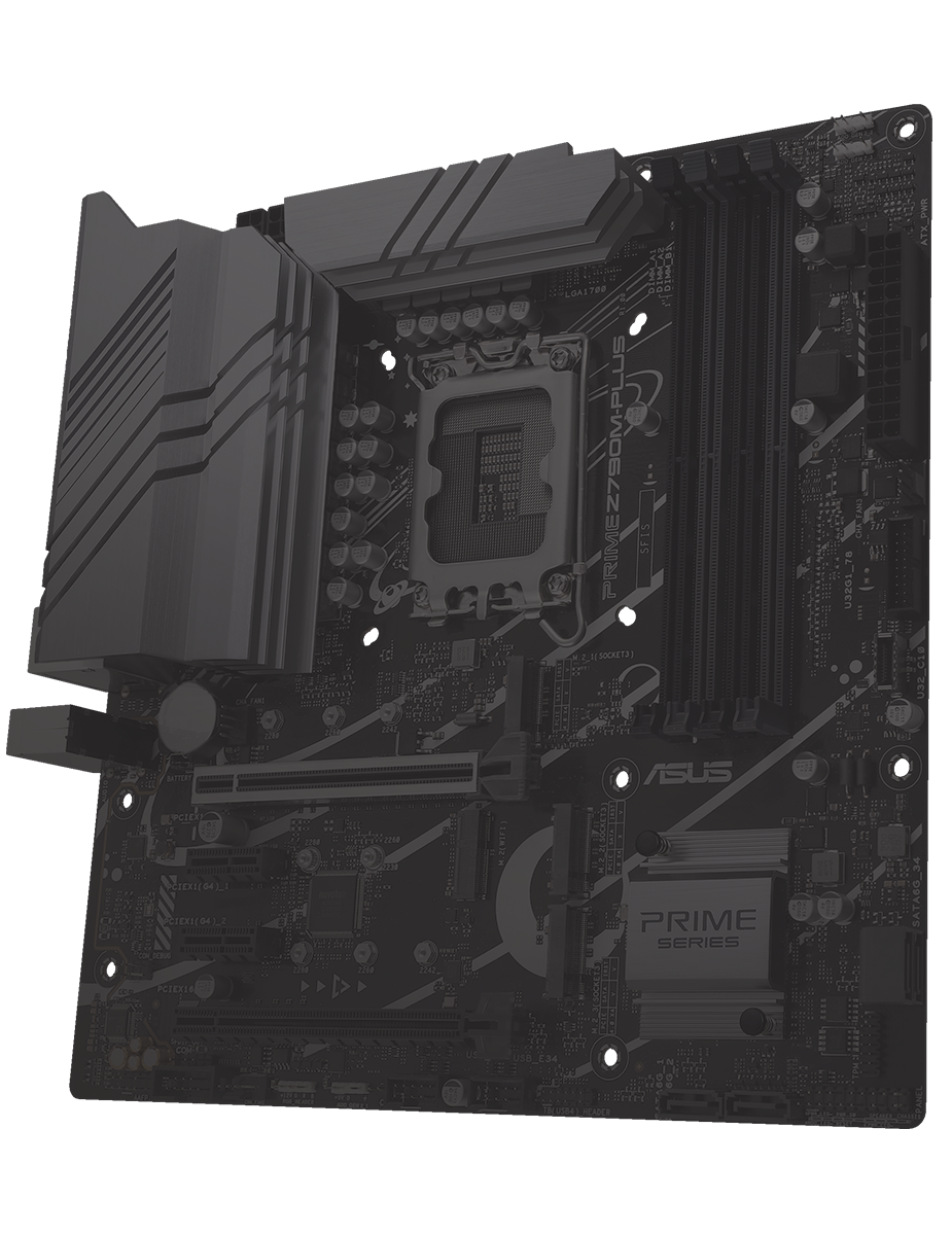 The PRIME Z790M-PLUS motherboard