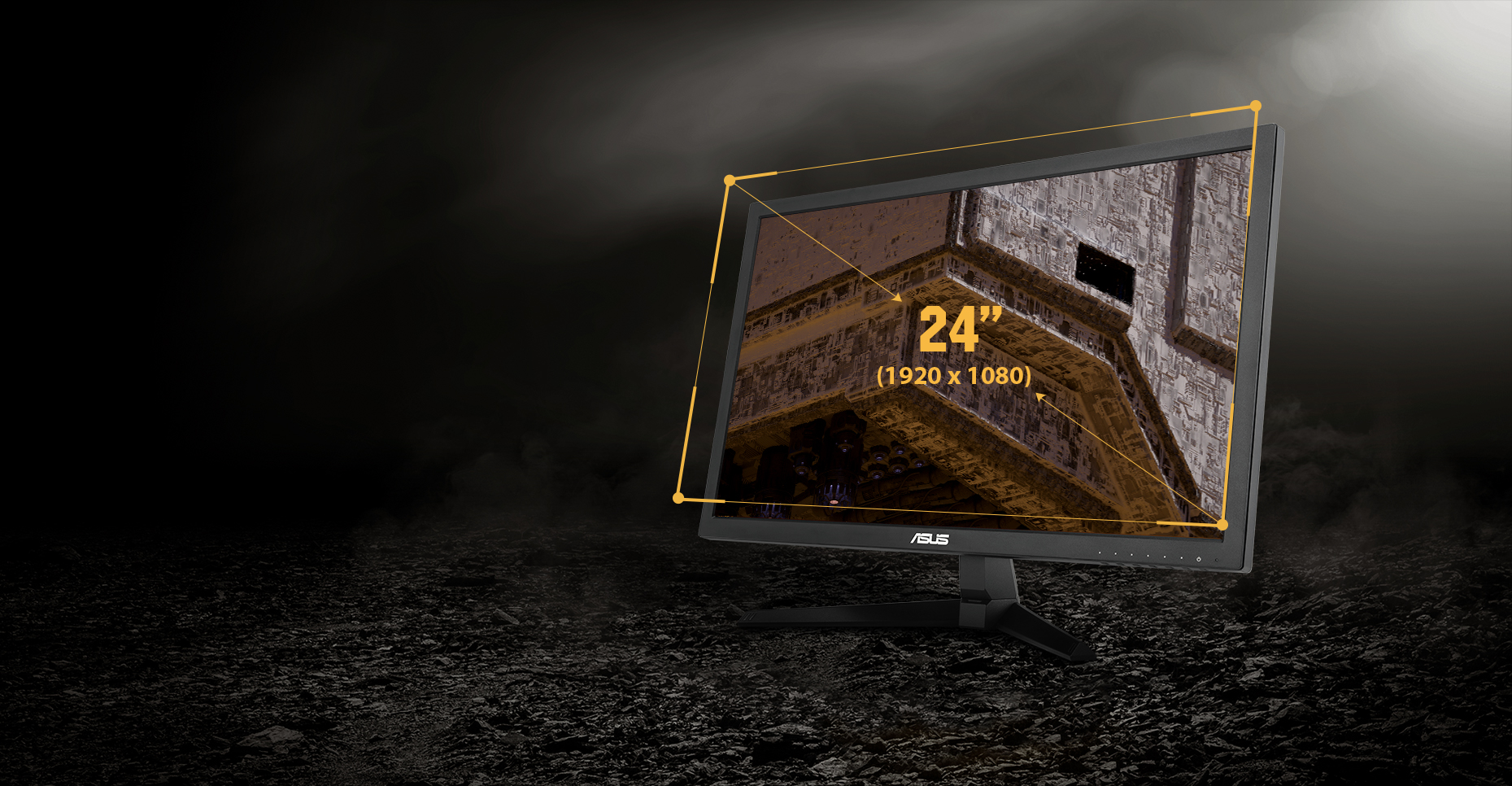 VG248Q1B mit 24-Zoll-Display und Full HD-Auflösung