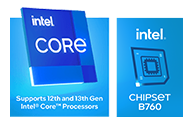 Intel CPU and chipset logo