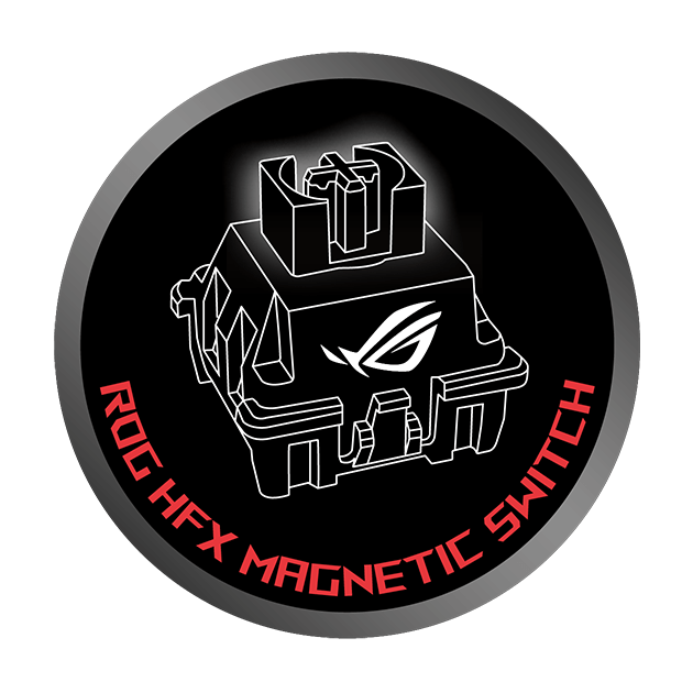 An icon of the ROG HFX magnetic switch