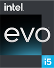 Intel(registered) Evo(trademark)-verified icon.