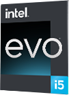 Intel(registered) Evo(trademark)-verified icon