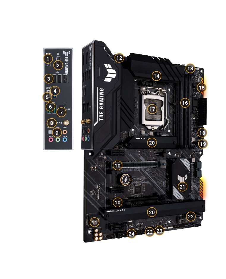 TUF GAMING H570-PRO WIFI｜Motherboards｜ASUS USA