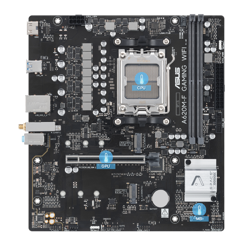 ASUS A620 series motherboard