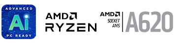 icon-AMD, Advanced AI PC ready's icon