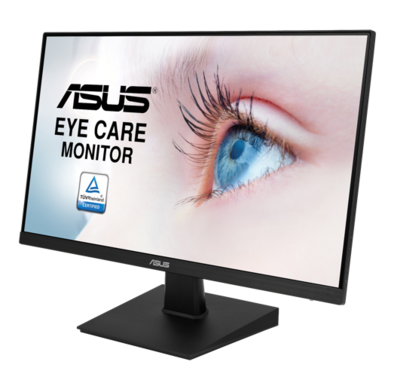 ASUS Eye Care monitor with classic elegant design.