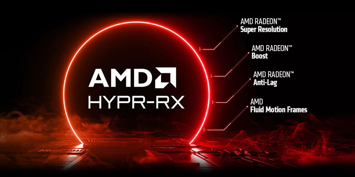 Logo van AMD HYPR-RX