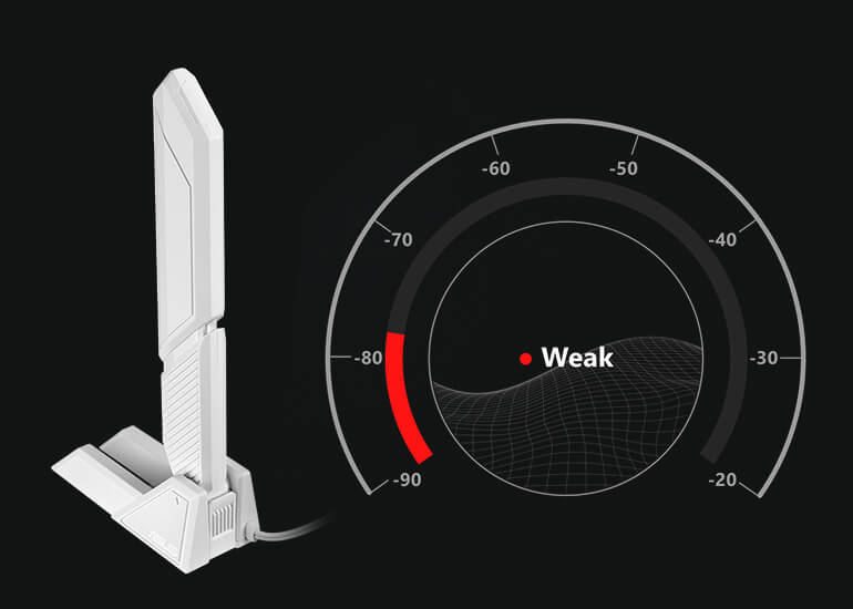 ASUS WiFi Q-Antenna with fast-check mode