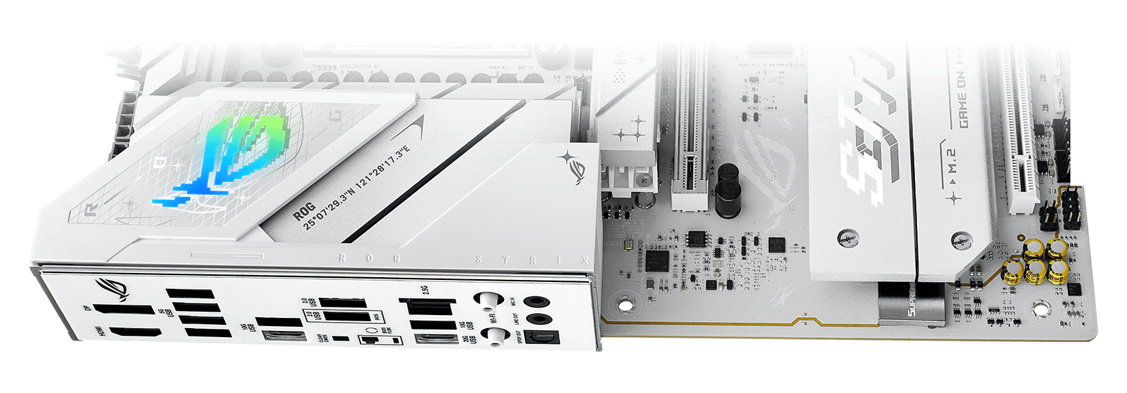 The Strix B850-A  motherboard features SupremeFX audio.