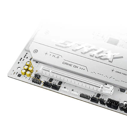 The Strix B850-A motherboard features SupremeFX audio.