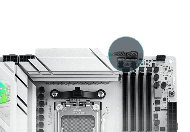 Strix B850-A fan header locations