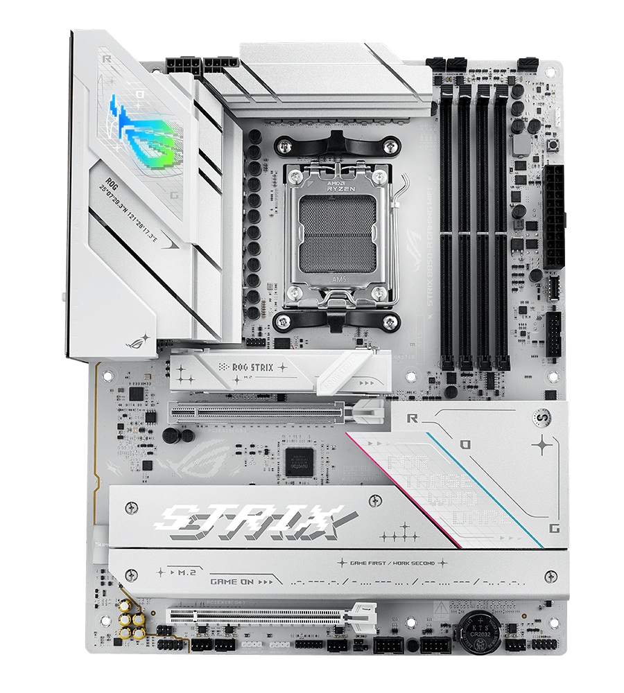 Strix B850-A fan header locations